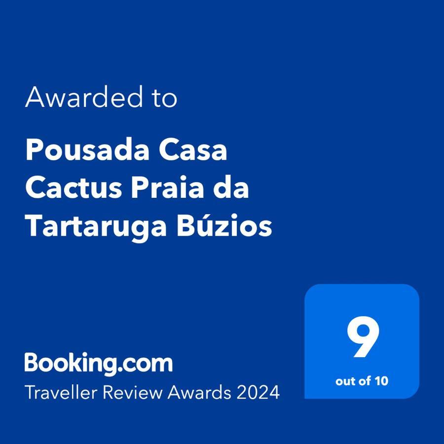 Pousada Casa Cactus Praia Da Tartaruga Buzios Esterno foto